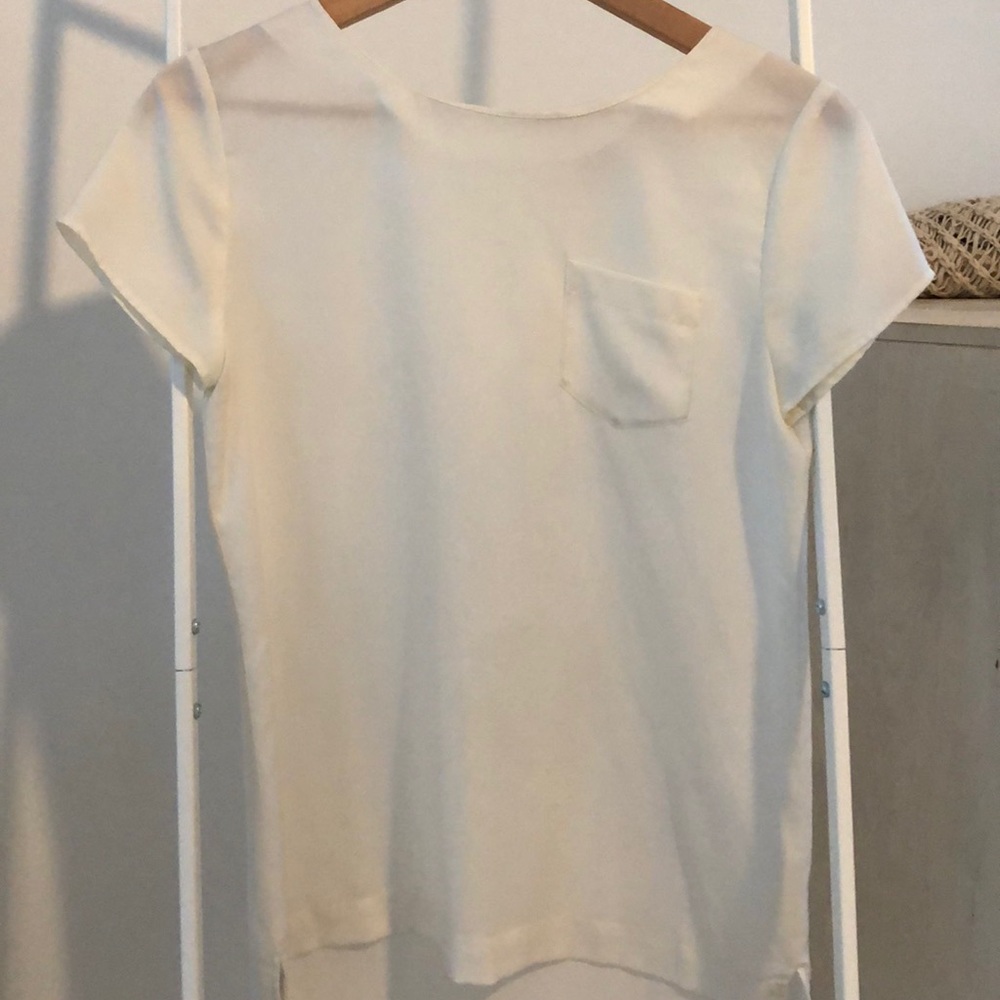 J.Crew white top